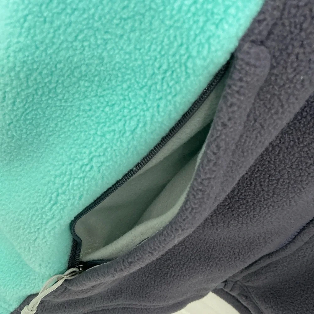 The North Face Women’s Fleece Jacket – Full Zip – Size Small – Teal & Black - Picture 12 of 15